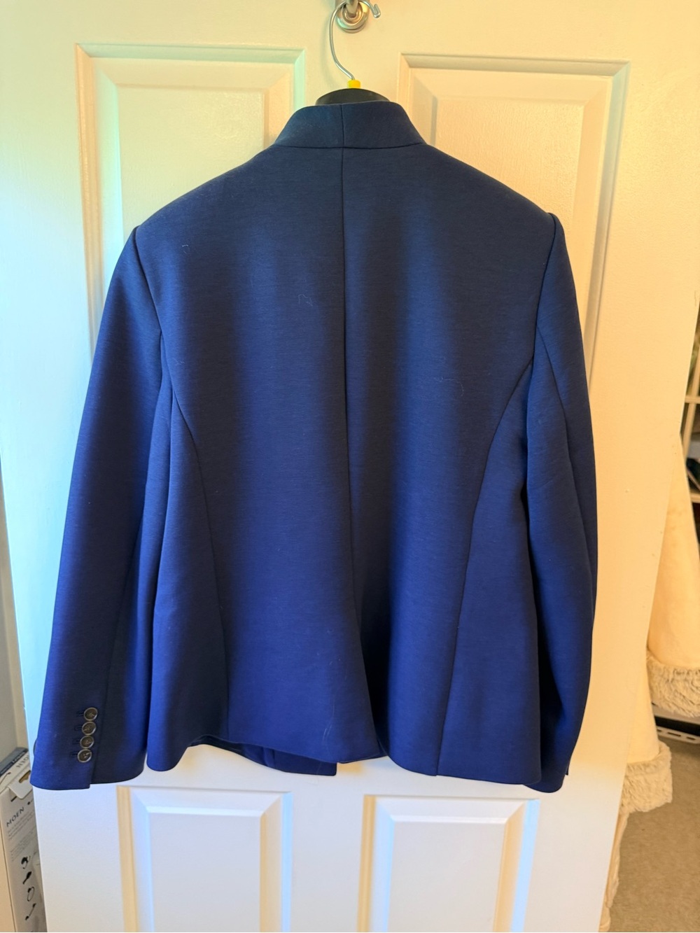 NWT Ann Taylor Size 10 Cobalt Blue Shawl Collar Blazer
